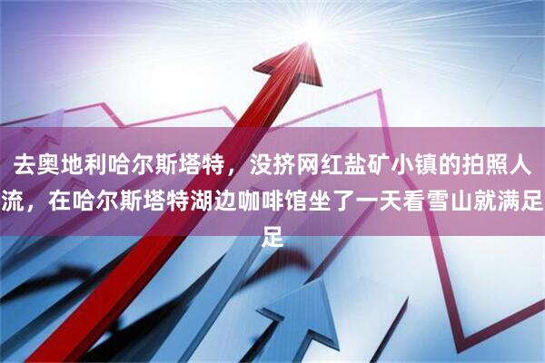 去奥地利哈尔斯塔特，没挤网红盐矿小镇的拍照人流，在哈尔斯塔特湖边咖啡馆坐了一天看雪山就满足